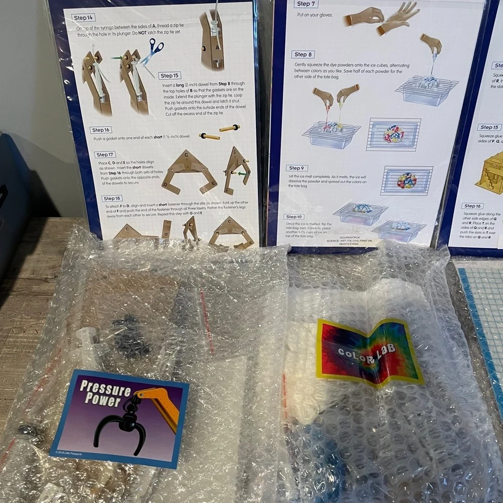 STEM Little Passports Science Expeditions Kits Age 8+ Physics Aerodynamics